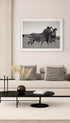 Zebra Hug Poster Mockup
