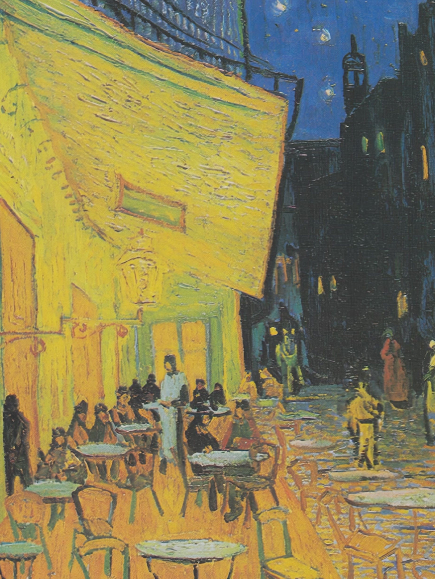 Caféterrass på natten - Van Gogh